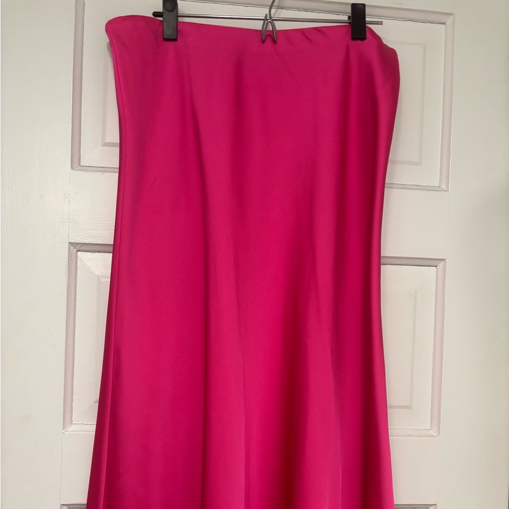 J. Crew Vibrant Pink A-Line Skirt